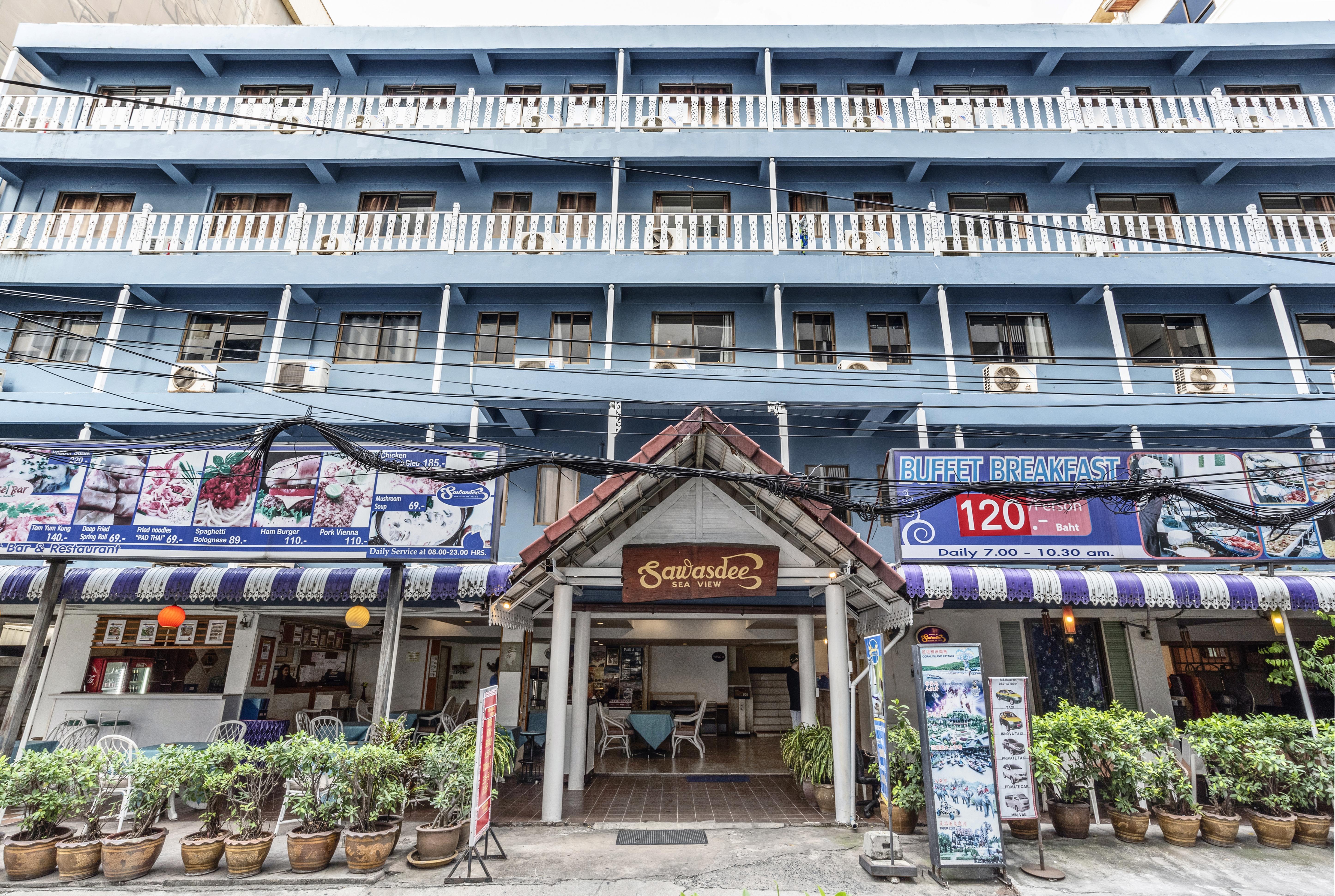 ホテル Sawasdee Sea View パッタヤー エクステリア 写真